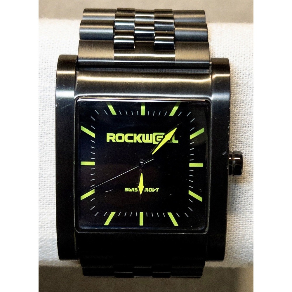 Rockwell The Rook Watch Swiss‎ Movement Sapphire Coated Extra Links 39mm 5atm